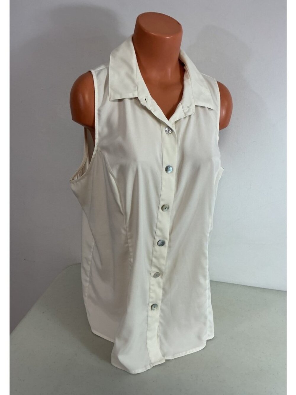Soft Surroundings Satin Blouse Womens 1X